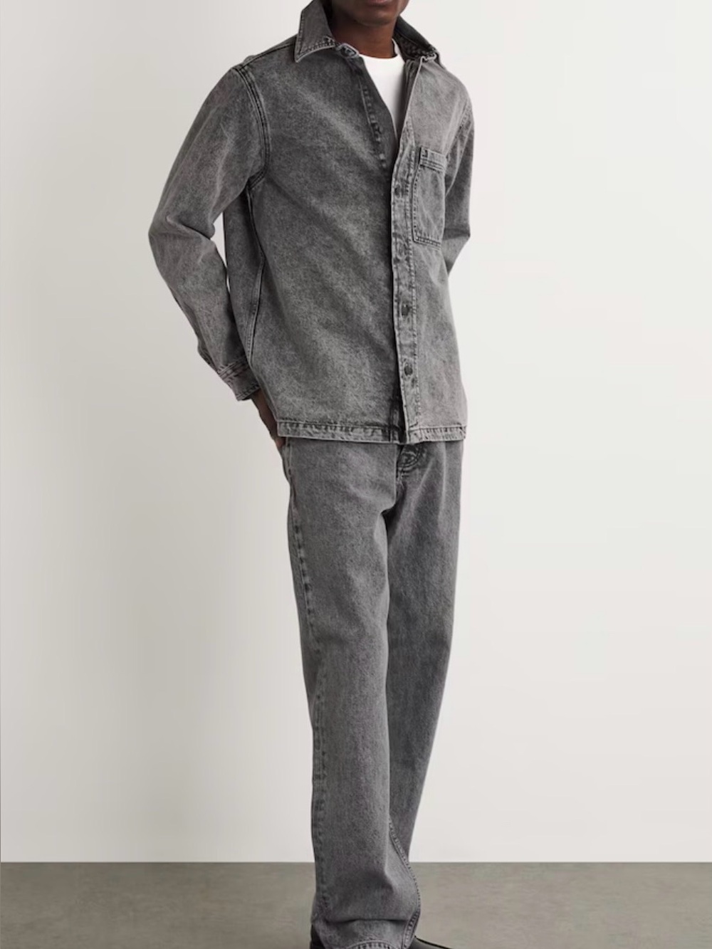 SAMSOE SAMSOE Denim Sadamon B Overshirt Size L